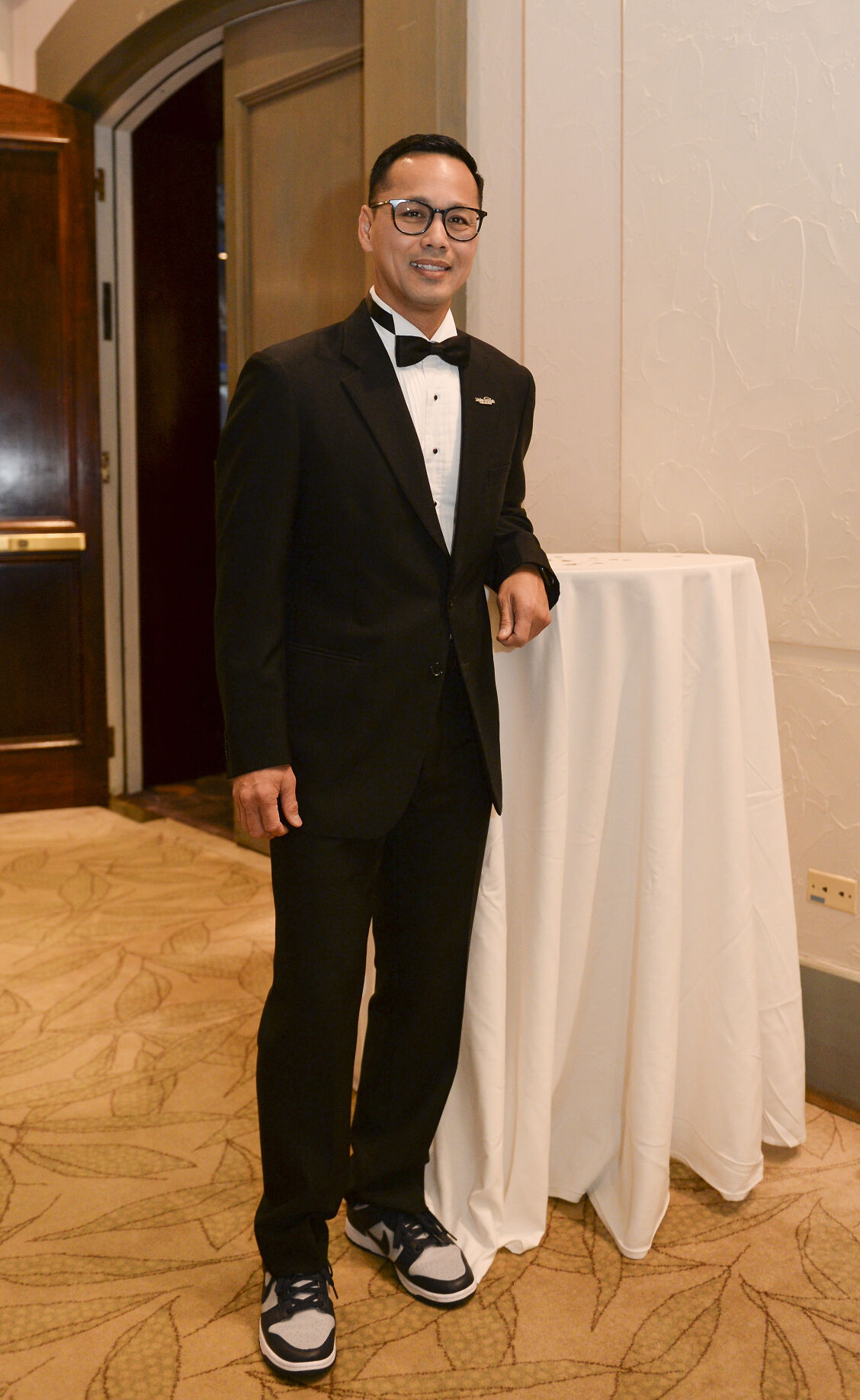 Make-A-Wish Black Tie & Tennies Gala: Chris Duenas